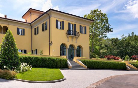 Villa Piedimonte - Dettaglio della facciata